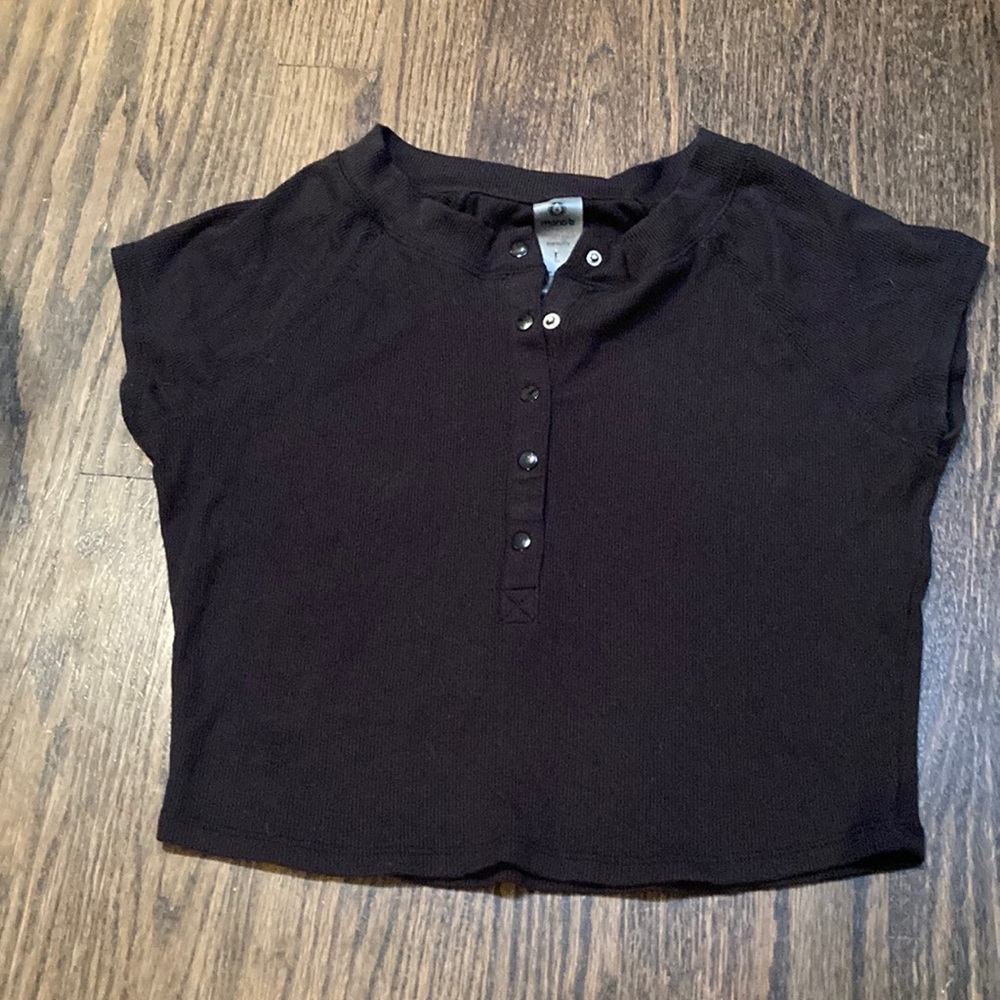 Black Crop Top
